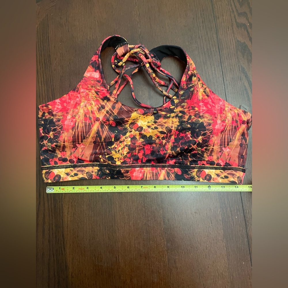 CVG Size L Butterfly Back Bra in Volcano